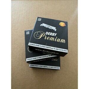 300 Derby Premium Single Edge Razor Blades - Fast Shipping